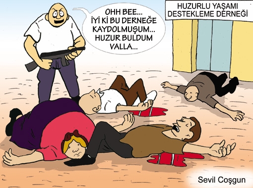 En güncel karikatürler Ergin Asyalı'nın hazırladığı cizgice.com'da
